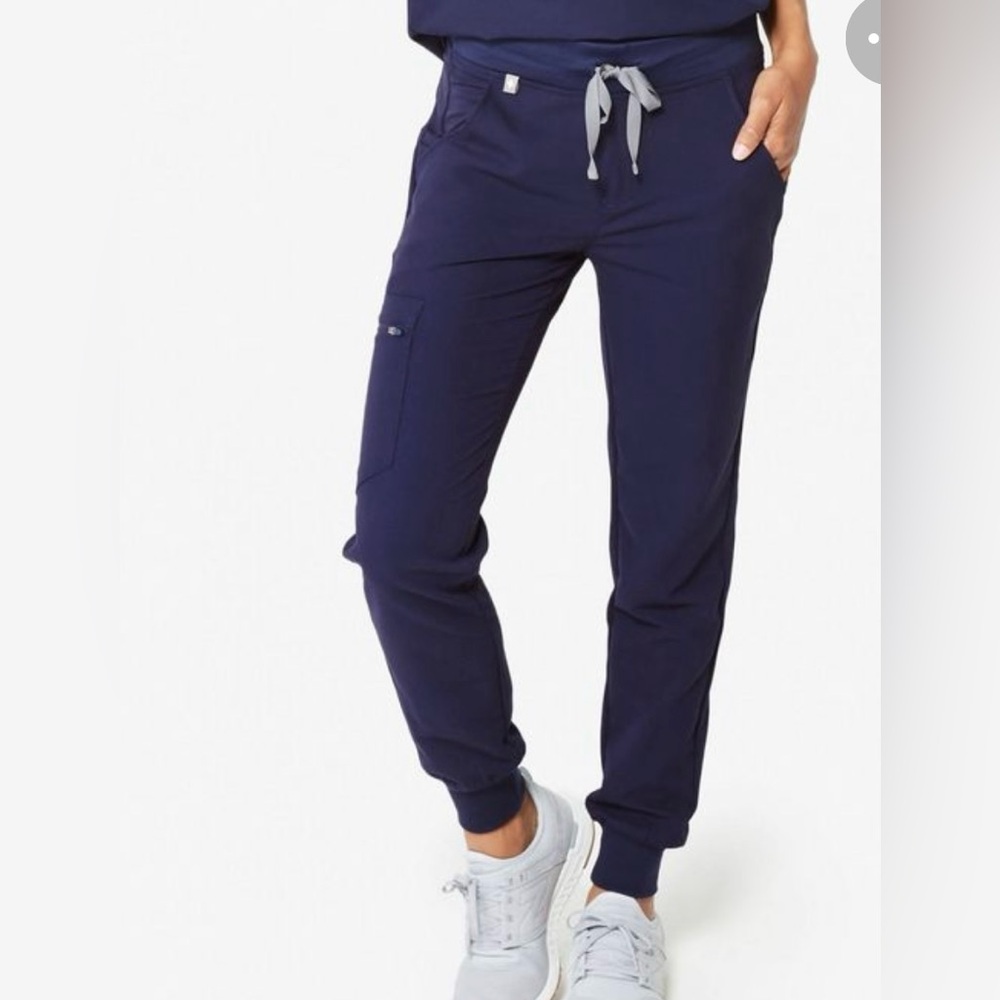 Figs Navy Blue Women's Jogger Pants Scrubs